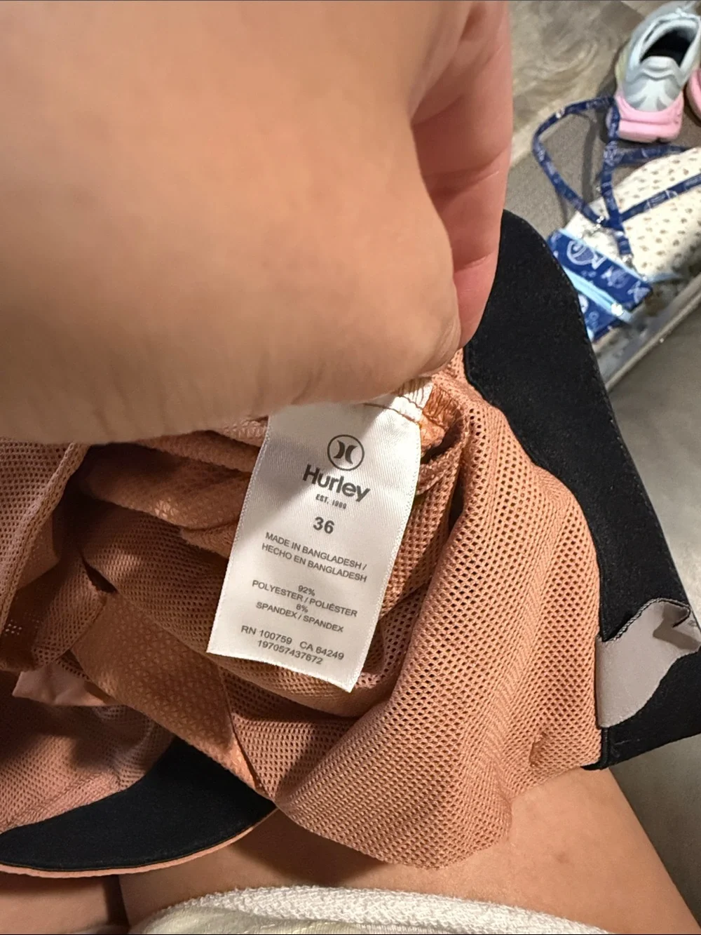 Hurley Rust-Orange Shorts